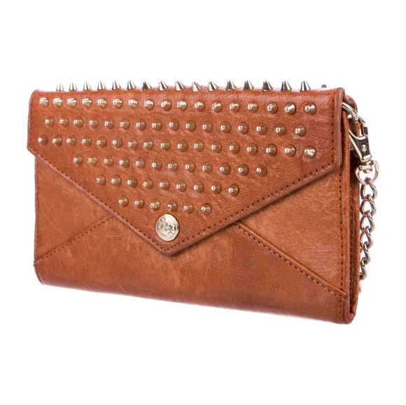 REBECCA MINKOFF Studded Wallet On A Chain - Picture 1 of 4